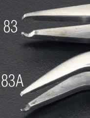 エスコ ESCO 【個人宅不可】 120mm/201 精密用ピンセット（ステンレス製） EA595AK-83A [2-0770133]