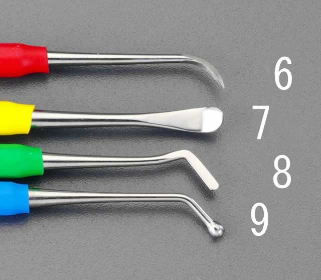 エスコ ESCO 【個人宅不可】 175mm スクレーパー（精密用） EA566AB-9 [2-5052732]