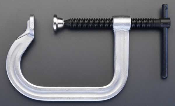 エスコ ESCO 【個人宅不可】 0- 50mm/ 65mm シャコ万力（ロングリーチ） EA526TS-2 [2-5347272]