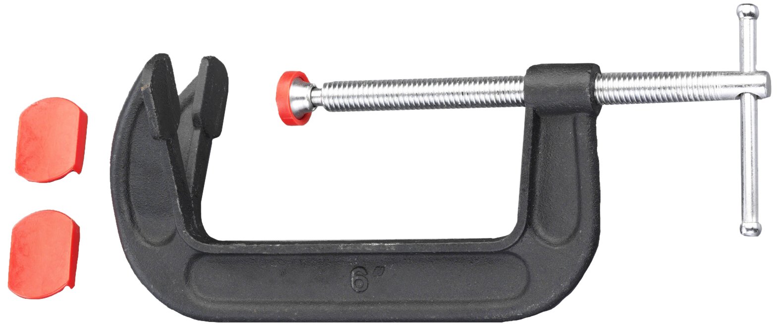 エスコ ESCO 【個人宅不可】 0-102mm/ 57mm シャコ万力（ダブルヘッド） EA526XC-4 [2-0517073]