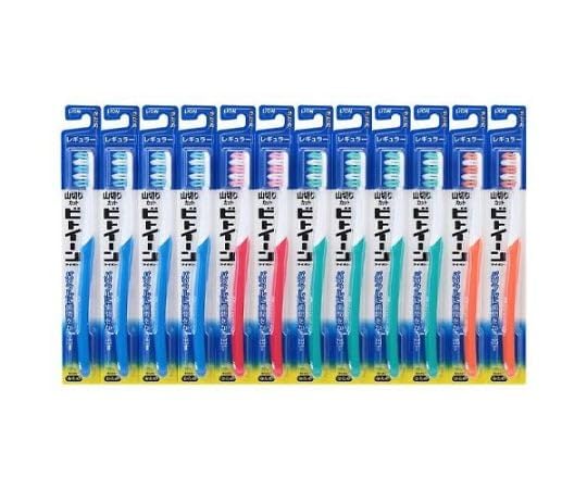 エスコ ESCO 【個人宅不可】 歯ブラシ（ビトイーン/レギュラー/かため/12本） EA109DZ-23B [2-1477267]