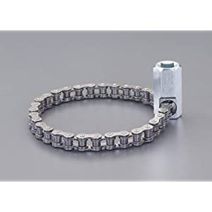 エスコ ESCO 【個人宅不可】 0-110mm チェーン式オイルフィルターレンチ EA604AL-5 [2-1340509]