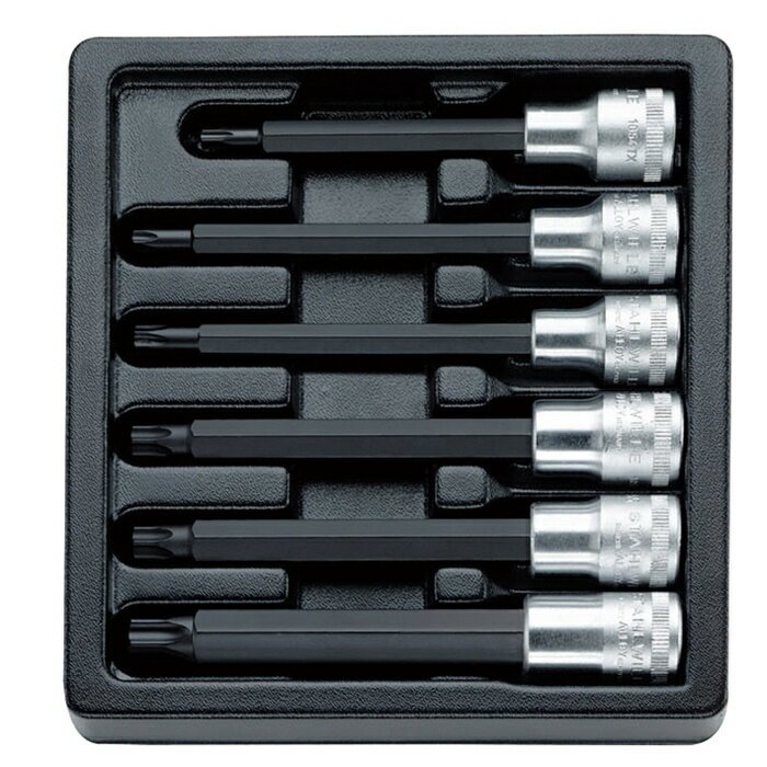 エスコ ESCO 【個人宅不可】 1/2”DR/T30-T60 ［TORX］ビットソケットセット EA612TJ-3 [2-1166321]