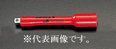 エスコ ESCO 【個人宅不可】 1/2”DRx125mm 絶縁エクステンションバー EA640LE-125 [2-0141087]