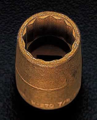 エスコ ESCO 【個人宅不可】 1/2”sq x19/32” ソケット（ノンスパーキング） EA642LN-6 [2-0352391]