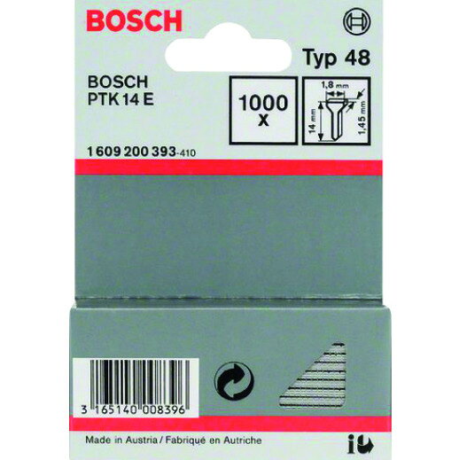 【キャンセル不可】ボッシュ BOSCH ネイル 14MM NL14-018 [13-008396]