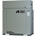 アネスト岩田 【個人宅不可】 給油式レシプロパッケージコンプレッサ 7.5KW ドライヤー付き 60Hz CLP75EFH-8.5DM6 [19-0000084...