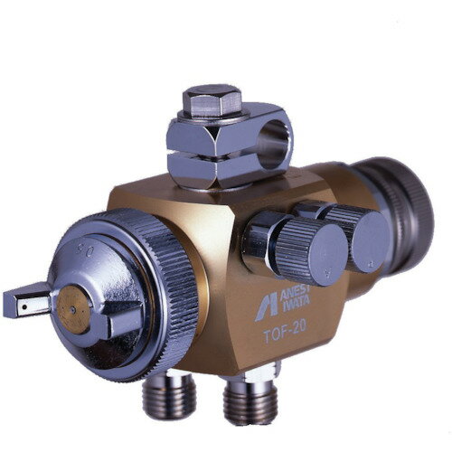 アネスト岩田 液体塗布用自動スプレーガン（大形 簡易） エア兼用タイプ ノズル口径直径1.0 TOF-20-10 [19-083693](3)