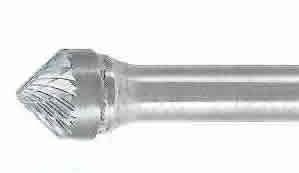 スーパーツール 超硬バー 90° シャンク径：6mm S.cut SB49C02S [27-222556]