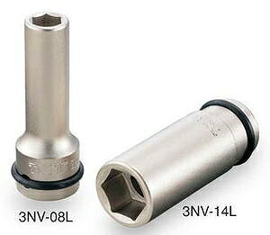 トネ TONE インパクト用ロングソケット 3NV-19L [30-265712]