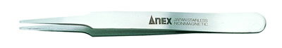 アネックス ANEX ステンレス高精度ピンセット先丸型120mm #201 [38-091521]