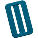 藤井電工 TSUYORON 胴ベルト型墜落制止用器具用部品 D環止め 2つ穴 樹脂製 青緑 ベルト幅50mm用 LT-P51-BG LT-P51-BG-HD [...