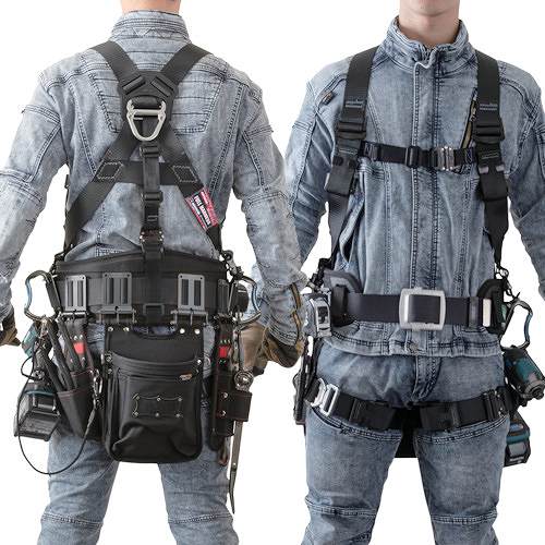 ツヨロン 藤井電工 TSUYORON KITEハーネス ハーネス本体のみ 黒 Lサイズ TH-521-OT-BLK-L-BX [39-097430]