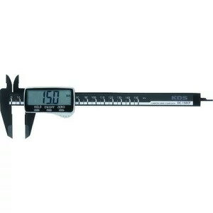 ムラテック KDS デジタルノギス デジタルノギス150カーボンファイバー製 DC150CFBP [I270303]のサムネイル