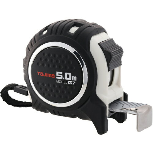 TJMデザイン タジマ G7ロック25 5.0m メートル目盛 黒/白 G7L2550W [50-120717]