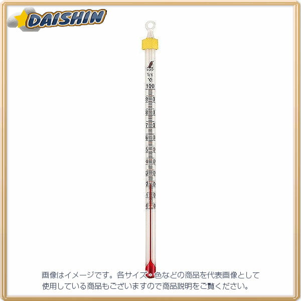 ☆送込☆ シンワ測定 棒状 温度計 バラ アルコール H-4S 0~100℃ 15cm No.72748 [A030714]