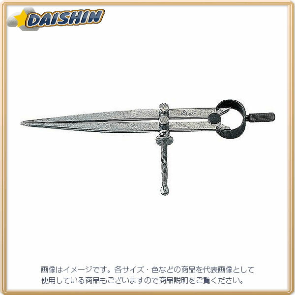 シンワ測定 鋼製 コンパス スプリング付 A 15cm No.73059 [53-73059]