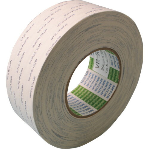 日東電工 NITTO 【100巻販売】日東 ゴム固定用両面テープ VR-5000 12mm×50m ホワイト VR-5000-12 [71-00001021]