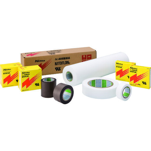 日東電工 NITTO 【2巻販売】日東 ふっ素樹脂テープ ニトフロンテープ（非粘着） No.901UL 0.3mm×150mm×10m 901X30X150 [71-00001973]