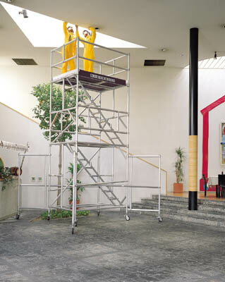 ピカ 【別途送料】 【個人宅不可】 移動式足場ATA型 2段セット アウトリガー付き ATA-2HB [78-0000397]