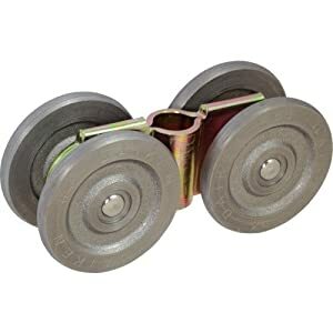 ダイケン スチール製ドアハンガー 4号ドアハンガー用複車 車のみ 44WH-KO [1012-7409993]