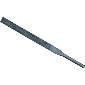 ツボサン 鉄工用ヤスリ スーパーソーヤスリ Φ3用 平 荒目 5本入り HI08501 [1028-7549379]