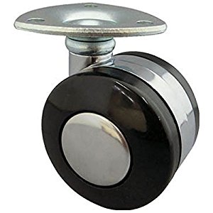 東信製作所 プレート式双輪 60径 自在 TW60-P [1049-152709]