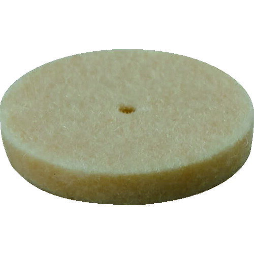 ナカニシ ホイール型フェルトバフ 10個入 ハード 17×3×穴1．3 53901 [1062-00003050]