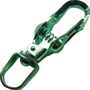 ニッサチェイン 【5個販売】バネスナップ 107mm 鉄 ユニクロ B-1123 [1070-2011230]