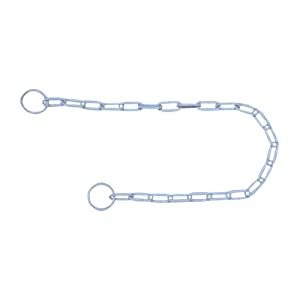 ニッサチェイン 【5個販売】用心鎖 900mm 鉄 白 S-105 [1070-2036851]