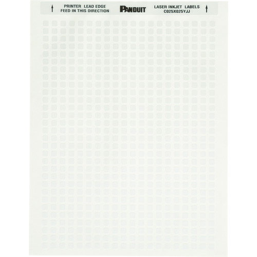 パンドウイット ケーブル用ラベル レーザープリンター用ラベル コンポーネントラベル 幅101.6mm x 高さ..