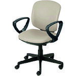 プラス 【別途送料】 【個人宅不可】 PLUS 657734）事務イス プリセア KB-K66NL BE KB-K66NL BE [1105-4659561]