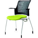 プラス 【別途送料】 【個人宅不可】 PLUS 629407）会議イス チェダーC MB-W61NH YG MB-W61NH YG [1105-4670146]