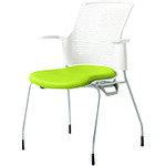 プラス 【別途送料】 【個人宅不可】 PLUS 629419）会議イス チェダーC MB-W51NH YG MB-W51NH YG [1105-4670269]