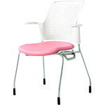 プラス 【別途送料】 【個人宅不可】 PLUS 629421）会議イス チェダーC MB-W51NH PK MB-W51NH PK [1105-4670283]