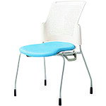 プラス 【別途送料】 【個人宅不可】 PLUS 629426）会議イス チェダーC MC-W51NH LB MC-W51NH LB [1105-4670337]