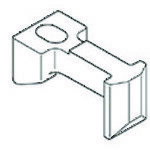 プラス 【別途送料】 【個人宅不可】 PLUS 637242）XF デスクフロントパネル連結金具XP-DFP-RK XP-DFP-..