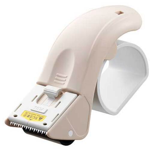 プラス PLUS テープカッター 31498）グリップカットTC-500Pベージュ TC-500P-BE [1105-4790295]