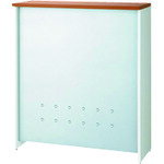 プラス 【別途送料】 【個人宅不可】 PLUS 851222）ハイカウンター BF-09H T2/M4 シルバー BF-09H T2/M..