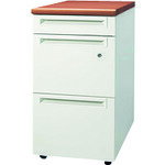 プラス 【別途送料】 【個人宅不可】 PLUS 740051）脇机3段 UJ-047A-A3 T2/W4 引出A UJ-047A-A3 T2/W4 [1105-00009225]