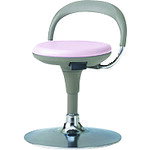 プラス 【別途送料】 【個人宅不可】 PLUS 40416）多目的スツール 背付円盤脚 KC-18BL PI KC-18BL PI [..