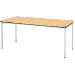 プラス 【別途送料】 【個人宅不可】 PLUS 618969）EBテーブル EB-158-64 WM EB-158-64 WM [1105-00010..