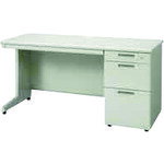 プラス 【別途送料】 【個人宅不可】 PLUS 829900）片袖机 RJ-146D-3 LGY エルグレー 引出D RJ-146D-3 ..