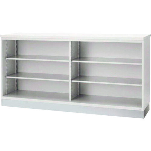 プラス 【別途送料】 【個人宅不可】 PLUS 91705）SK ハイカウンター棚付オープンSK-W3532 W4 SK-W3532..