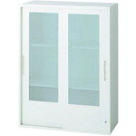 プラス 【別途送料】 【個人宅不可】 PLUS 648353）L6 引違いガラス保管庫 L6-G105G W4 L6-G105G W4 [1..