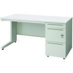 プラス 【別途送料】 【個人宅不可】 PLUS 706494）片袖机ダイヤル錠UJ-147A-3D WS/W4 W1400 UJ-147A-3..