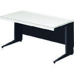 プラス 【別途送料】 【個人宅不可】 PLUS 673472）ステージオ 平机 ST-F127H WS/BK ST-F127H WS/BK [1..