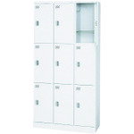 プラス 【別途送料】 【個人宅不可】 PLUS 617211）多人数用ロッカー KL-H33 W4 KL-H33 W4 [1105-00013103]