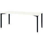 プラス 【別途送料】 【個人宅不可】 PLUS 662743）ロンナ 会議テーブル NN-1809PAR W4/BK NN-1809PAR ..