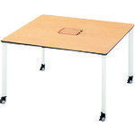 プラス 【別途送料】 【個人宅不可】 PLUS 631016）pixta 可動型デスク PX-1212T WM/W4 PX-1212T WM/W4..